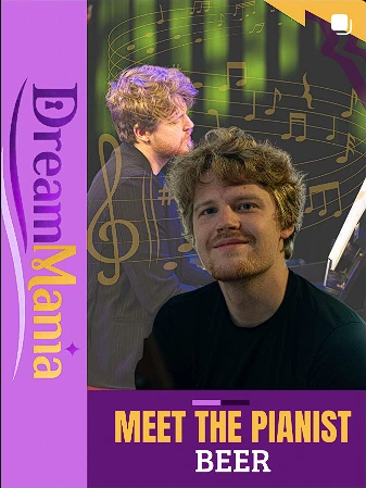 DreamMania artiestenkaart van pianist Beer