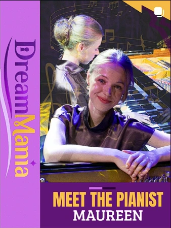 DreamMania artiestenkaart van pianist Maureen